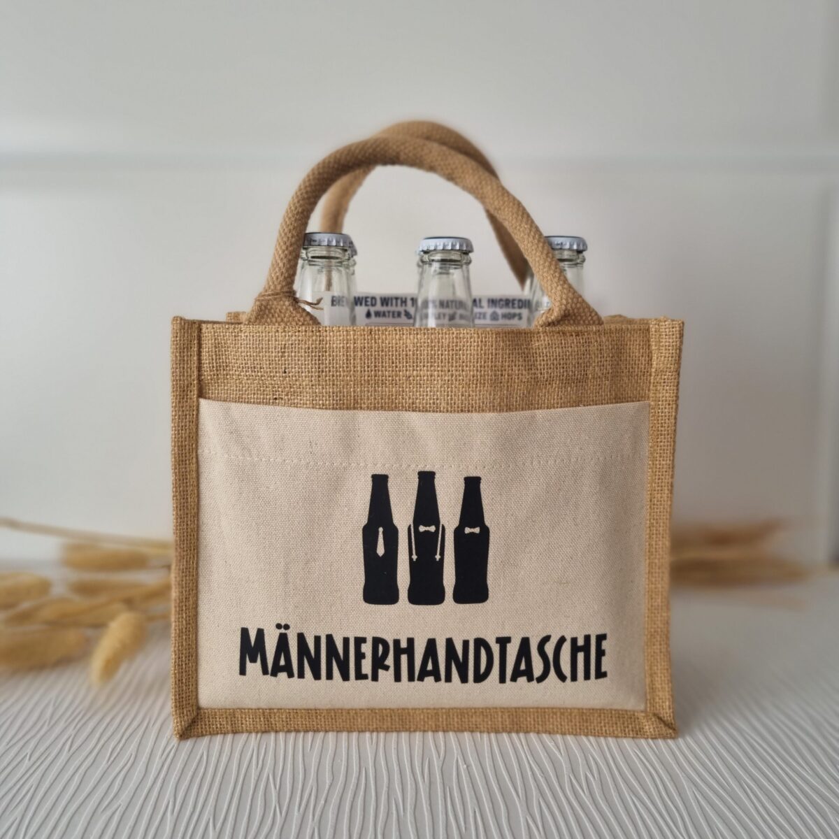 JMännertragetasche Bier Vatertag Geschenk Papa