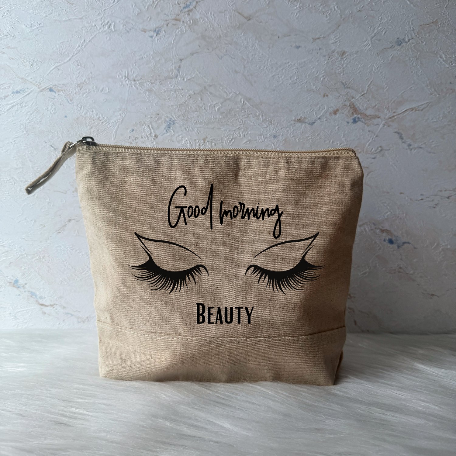 Kosmetiktasche personalisiert Beauty Bag Good Morning Beauty